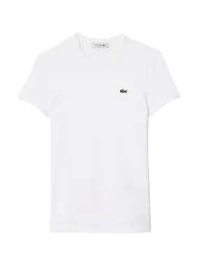LACOSTE T-Shirt et Polo Femme TF7218 001 Blanc