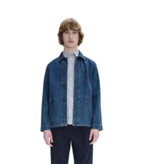 Veste Kerlouan Logo Indigo délavé | A.P.C.